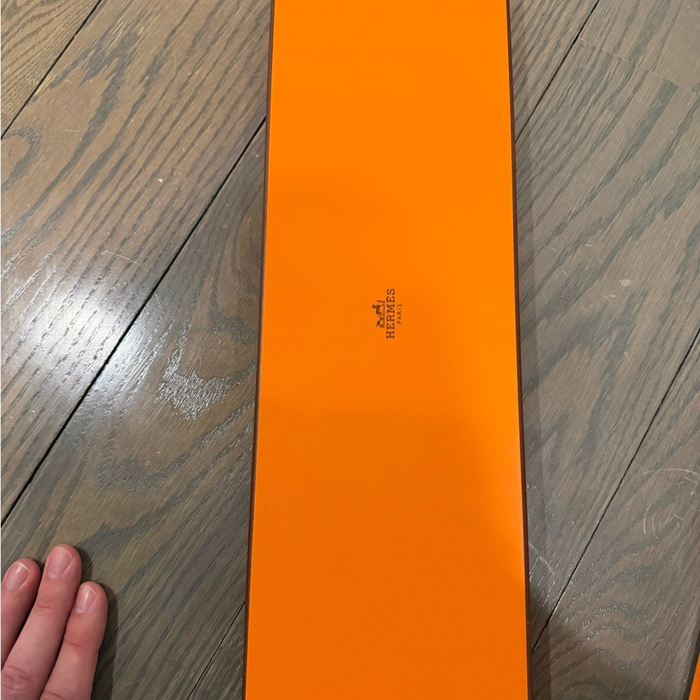 Hermès Orange Tie Box
